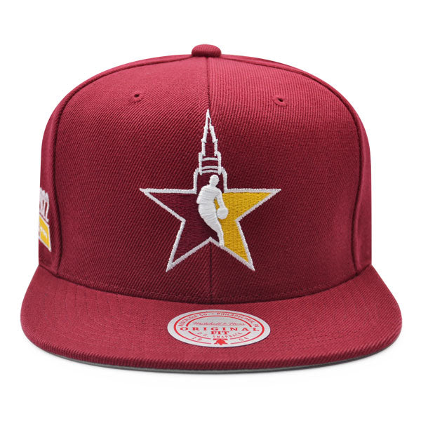 Cleveland Cavaliers 2022 NBA ALL-STAR GAME Mitchell & Ness Snapback Hat - Maroon