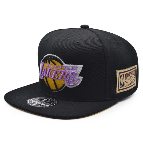 Los Angeles Lakers 2000 NBA Finals Champions Mitchell & Ness Dynasty HWC Collection Fitted Hat - Black