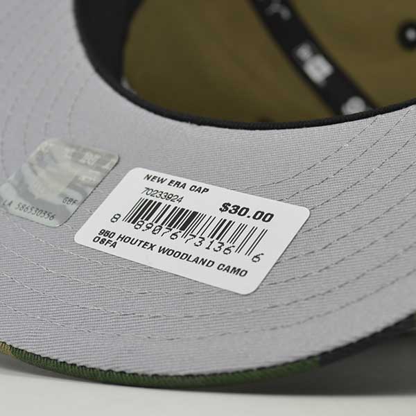 Houston Texans New Era NFL Woodland Camo Snapback 9Fifty Hat