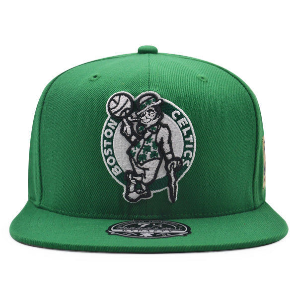 Boston Celtics 1986 NBA Finals Champions Mitchell & Ness Dynasty HWC Collection Fitted Hat - Green