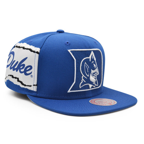 Duke Blue Devils NCAA Mitchell & Ness JUMBOTRON Snapback Hat - Royal