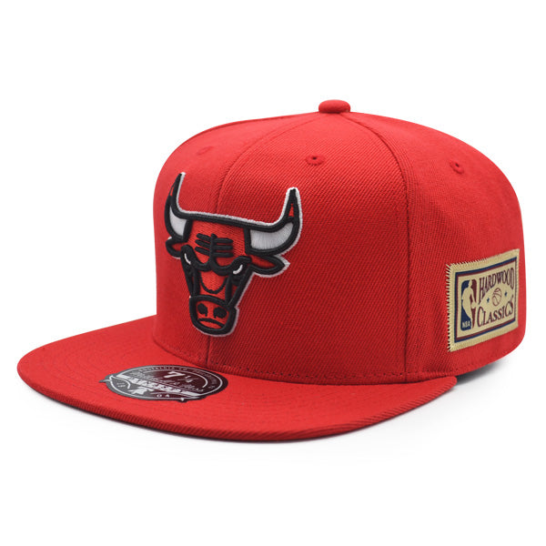 Chicago Bulls 1996 NBA Finals Champions Mitchell & Ness Dynasty HWC Collection Fitted Hat - Red