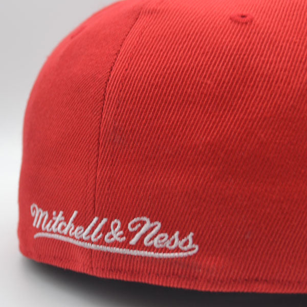 Chicago Bulls 1996 NBA Finals Champions Mitchell & Ness Dynasty HWC Collection Fitted Hat - Red