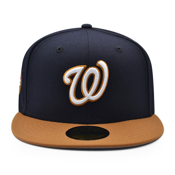 Washington Nationals 2008 INAUGURATION Exclusive New Era 59Fifty Fitted Hat - Navy/Bronze