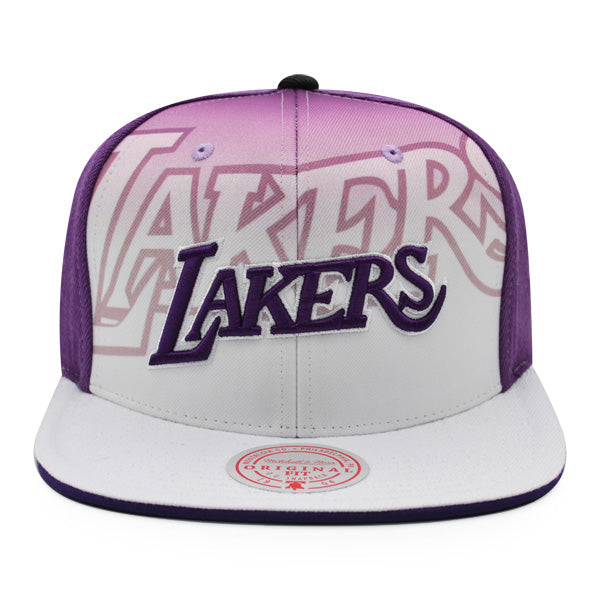 Los Angeles Lakers Mitchell & Ness 2012 NBA DRAFT DAY Snapback Hat - Purple