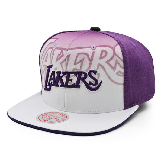 Los Angeles Lakers Mitchell & Ness 2012 NBA DRAFT DAY Snapback Hat - Purple