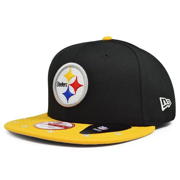 Pittsburgh Steelers STAR TRIM Snapback 9Fifty New Era NFL Hat