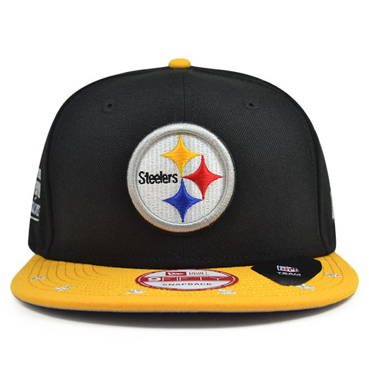 Pittsburgh Steelers STAR TRIM Snapback 9Fifty New Era NFL Hat