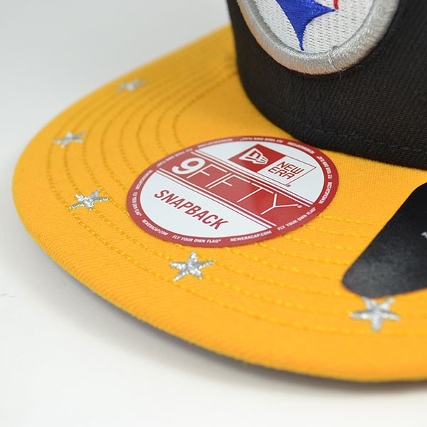 Pittsburgh Steelers STAR TRIM Snapback 9Fifty New Era NFL Hat