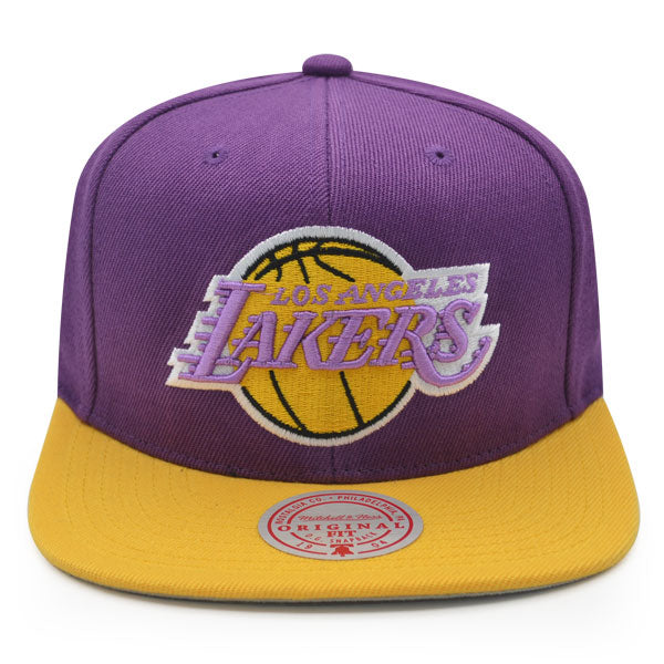 Los Angeles Lakers 1988 NBA Finals Champions Mitchell & Ness Snapback Hat - Purple/Yellow