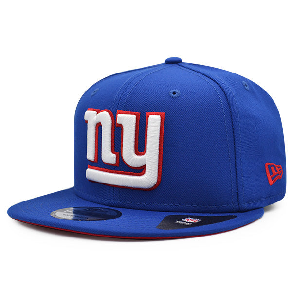 New York Giants New Era 4-TIME CHAMPIONS TEAM TRIBUTE 9Fifty Snapback NFL Hat -Royal