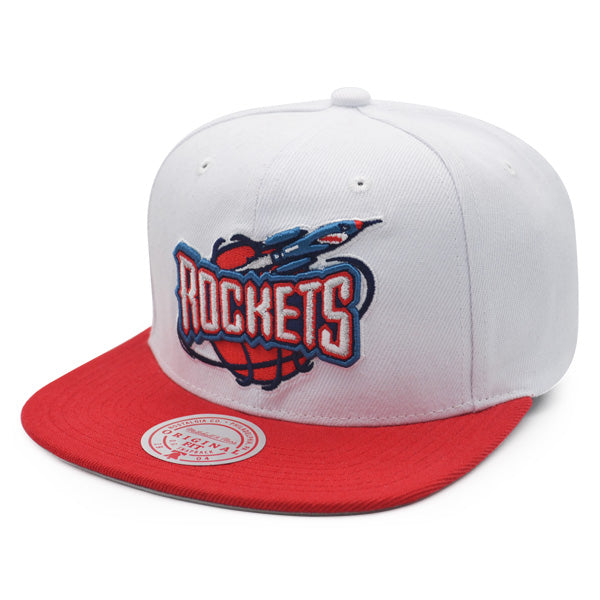 Houston Rockets 1995 NBA Finals Champions Mitchell & Ness Snapback Hat - White/Red