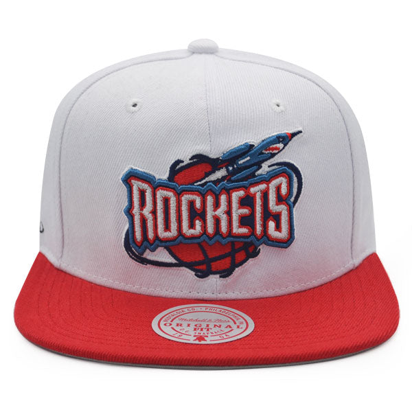 Houston Rockets 1995 NBA Finals Champions Mitchell & Ness Snapback Hat - White/Red