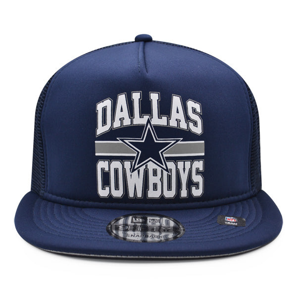 Dallas Cowboys New Era LOGO TRUCKER 9FIFTY Snapback Hat - Navy