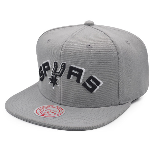 San Antonio Spurs 2003 NBA Finals Champions Mitchell & Ness Snapback Hat - Gray/Black