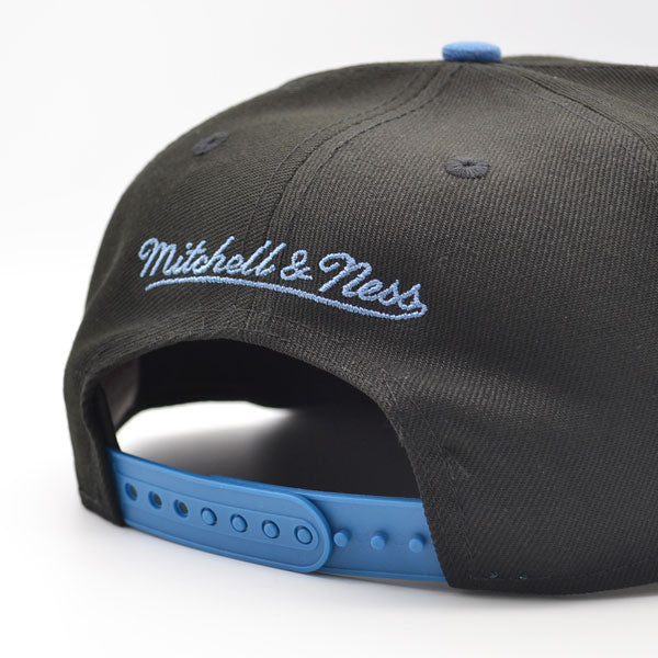 Minnesota Timberwolves Mitchell & Ness JUMBOTRON Snapback Hat - Black/Blue