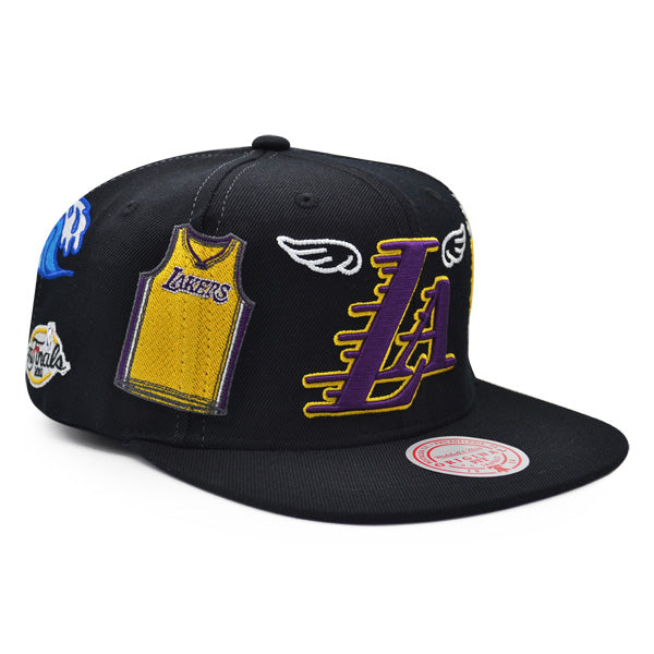 Los Angeles Lakers Mitchell & Ness NBA MY CITY Snapback - Black