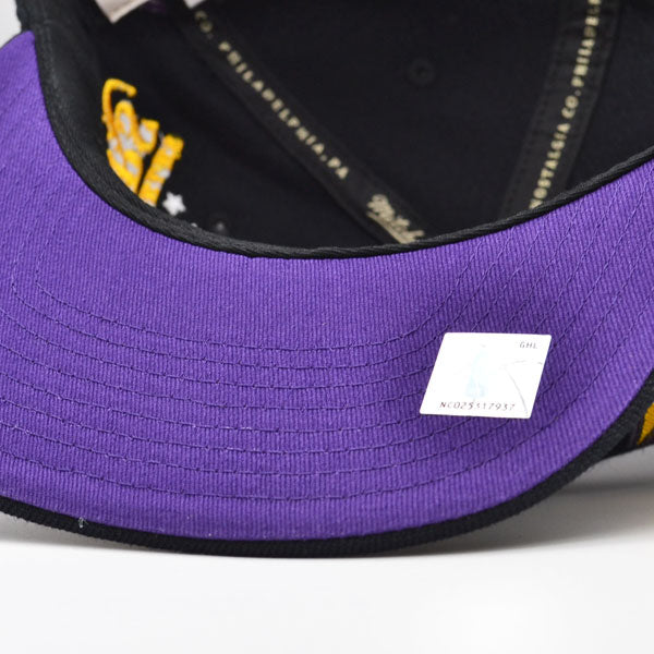 Los Angeles Lakers Mitchell & Ness NBA MY CITY Snapback - Black