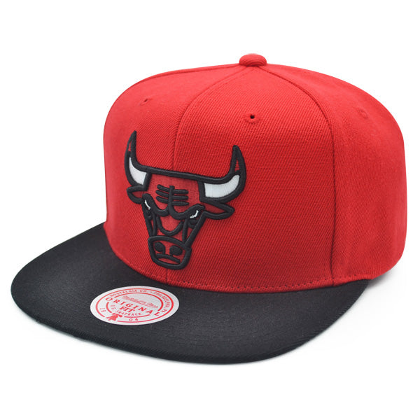 Chicago Bulls 1997 NBA Finals Champions Mitchell & Ness Snapback Hat - Red/Black