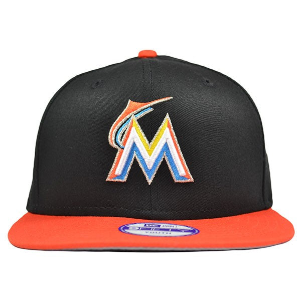 Miami Marlins New Era YOUTH 9Fifty Snapback Adjustable MLB Hat