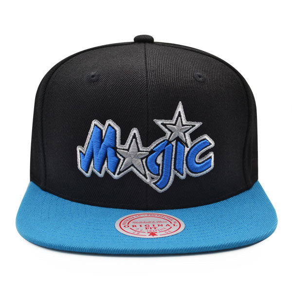 Orlando Magic Mitchell & Ness CLASSIC 2Tone Snapback Hat - Black/Royal