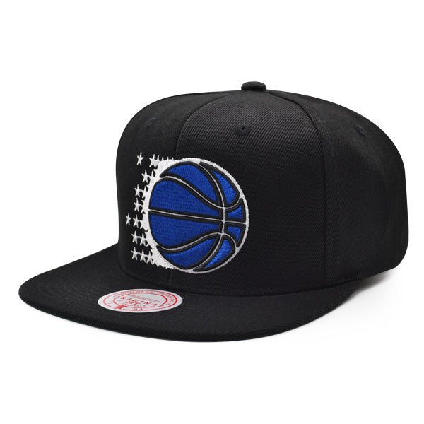 Orlando Magic Mitchell & Ness CLASSIC B-BALL Snapback Hat - Black/Royal