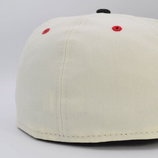 Washington Nationals SIDE BATTY Exclusive New Era 59Fifty Fitted Hat  - Chrome/Black