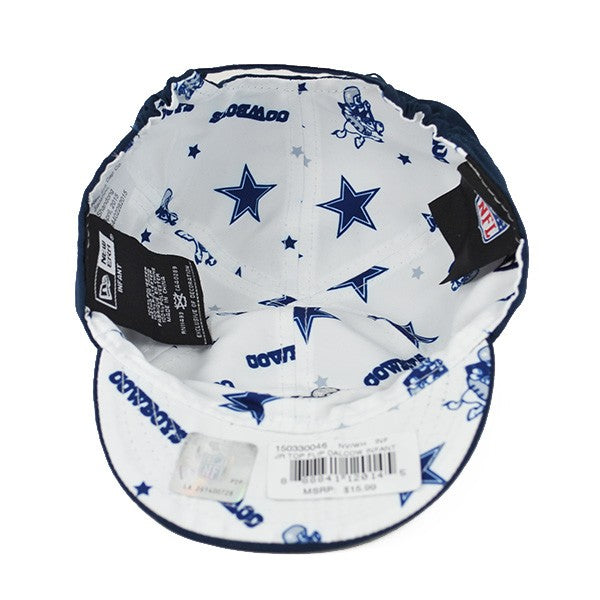 Dallas Cowboys INFANT Flex-Fit Navy NFL Hat = Ages 2 Months thru 2 Years