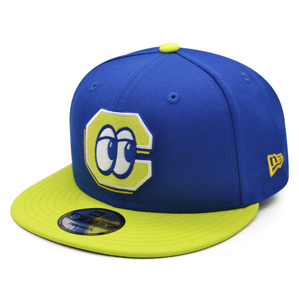 Chattanooga Lookouts (Montañas de) New Era Copa de la Diversion (FUN CUP) 9FIFTY Snapback Hat -Royal/Lime