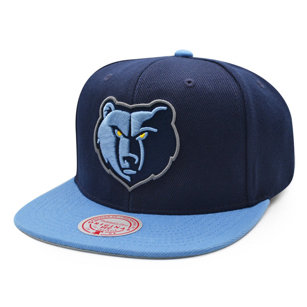 Vancouver Grizzlies Mitchell & Ness CLASSIC 2Tone Snapback Hat - Navy/Sky