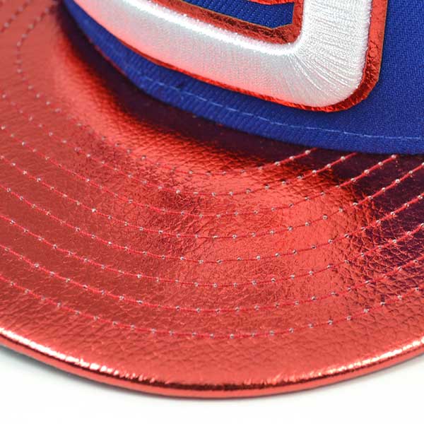 New York Giants Shiny Trim Snapback 9Fifty New Era NFL Hat