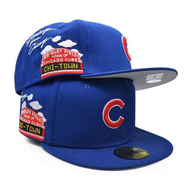 Chicago Cubs New Era Exclusive CLOUD ICON 59Fifty Fitted Hat - Royal