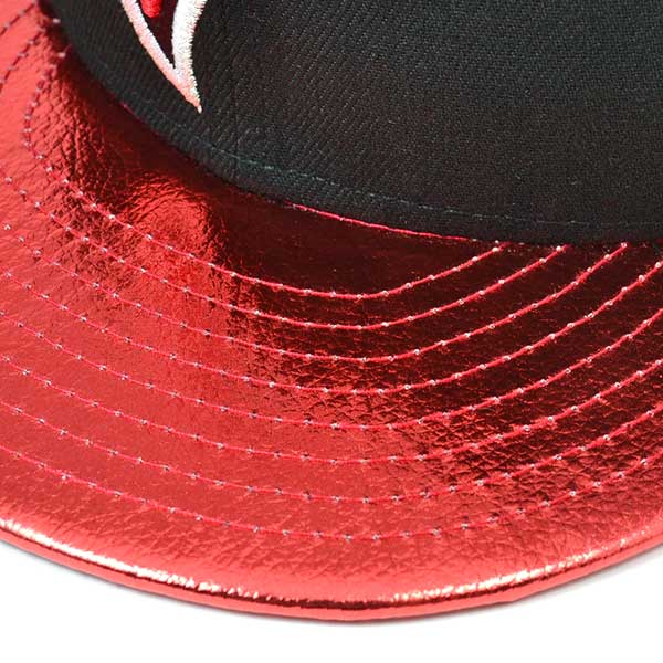 Atlanta Falcons Shiny Trim Snapback 9Fifty New Era NFL Hat