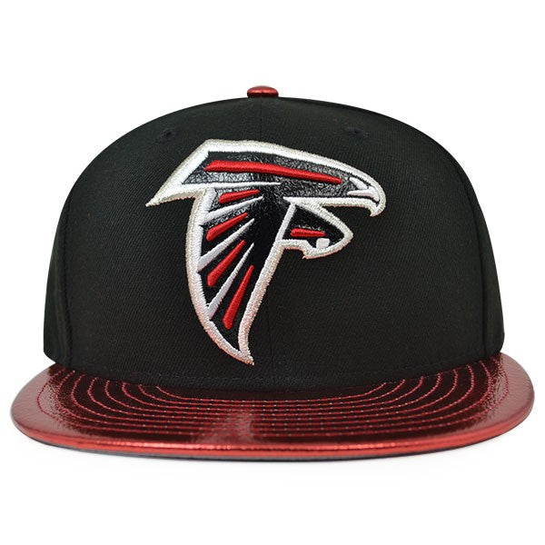 Atlanta Falcons Shiny Trim Snapback 9Fifty New Era NFL Hat