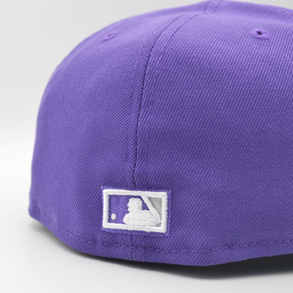 Washington Nationals 2008 INAUGURAL SEASON Exclusive New Era 59Fifty Fitted Hat – Purple/Gray/Lavender Bottom