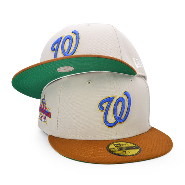 Washington Nationals 2010 ASG Exclusive New Era 59Fifty Fitted Hat - Stone/Peanut