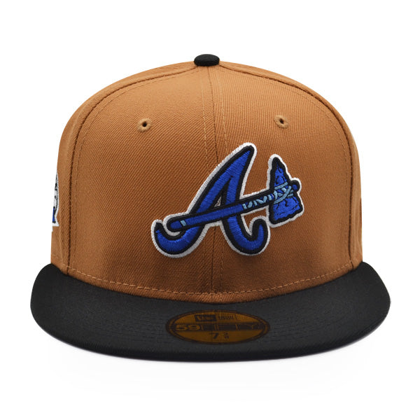 Atlanta Braves 2017 INAUGURAL SEASON Exclusive New Era 59Fifty Fitted Hat – Bronze/Black/Blueberry