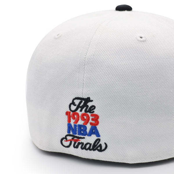Jordan Days Exclusive HWC Mitchell & Ness Chicago Bulls 1993 NBA World Champions BACK TO BACK TO BACK Fitted Hat