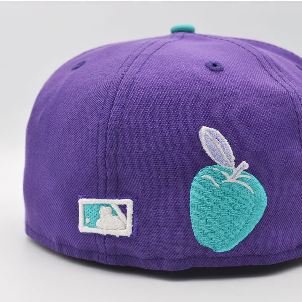 New York Yankees 2008 ALL-STAR Exclusive New Era 59Fifty Fitted Hat – Purple/Teal/Lavender Bottom