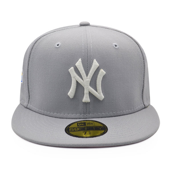 New York Yankees 1999 WORLD SERIES Exclusive New Era 59Fifty Fitted Hat – Kool Gray/Pink Bottom