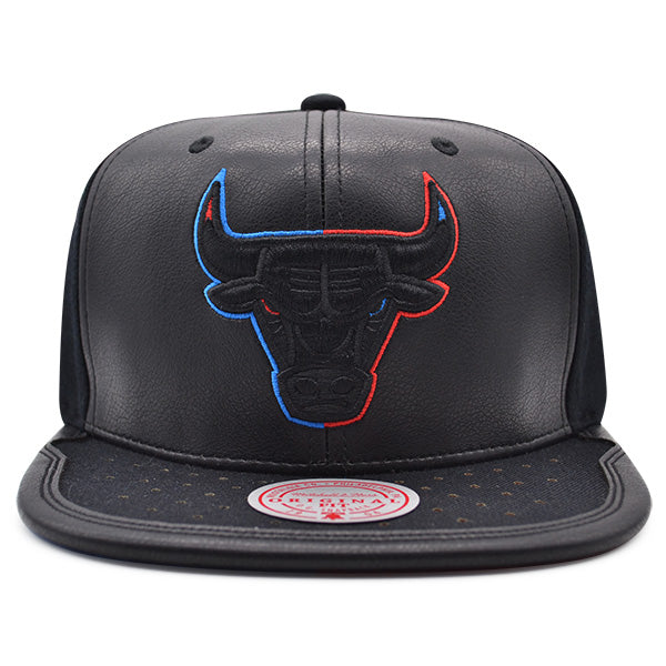 Chicago Bulls Air Jordan DAY ONE Snapback Mitchell & Ness NBA Hat - Black/Royal/Red