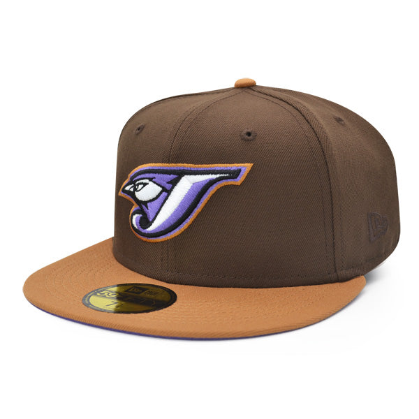 Toronto Blue Jays 30th Anniversary Exclusive New Era 59Fifty Fitted Hat – Walnut/Bronze/Purple