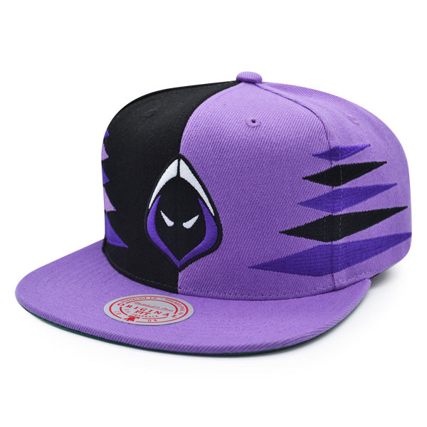 Los Angeles Guerrillas ESPORTS Mitchell & Ness DIAMOND CUT Snapback Hat- Lavender/Black