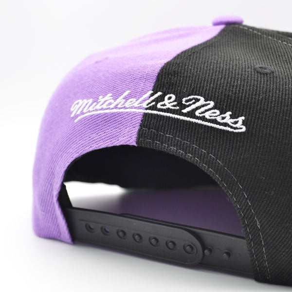 Los Angeles Guerrillas ESPORTS Mitchell & Ness DIAMOND CUT Snapback Hat- Lavender/Black