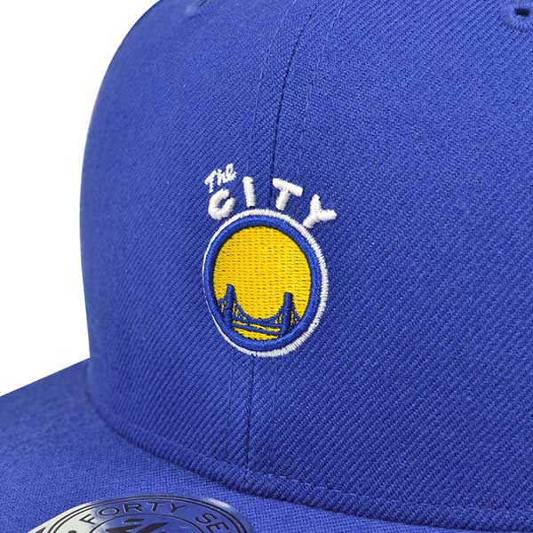 Golden State Warriors CENTERFIELD 47 Captain Snapback NBA Hat