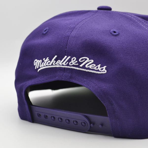 Phoenix Suns Mitchell & Ness RETRO BOLT DeadStock Snapback Hat - Purple/Orange
