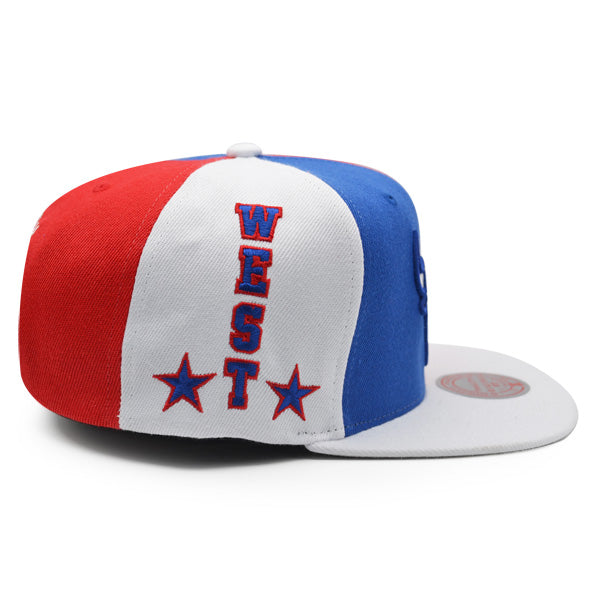 Chicago Bulls 1988 ALL-STAR GAME Mitchell & Ness Snapback Hat - White/Red/Royal