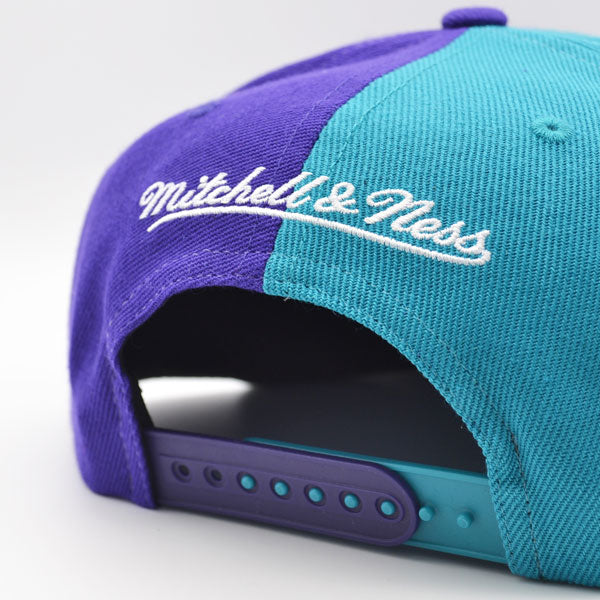 Utah Jazz Mitchell & Ness DIAMOND CUT Snapback HWC Hat - Purple/Teal/Copper