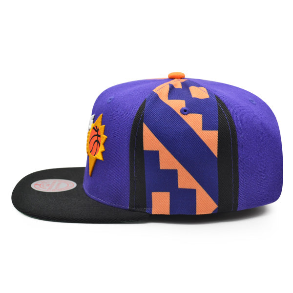 Phoenix Suns 1995 ALL-STAR GAME Mitchell & Ness Snapback Hat - Purple/Orange