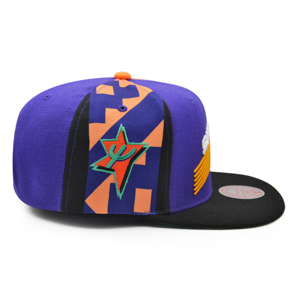 Phoenix Suns 1995 ALL-STAR GAME Mitchell & Ness Snapback Hat - Purple/Orange